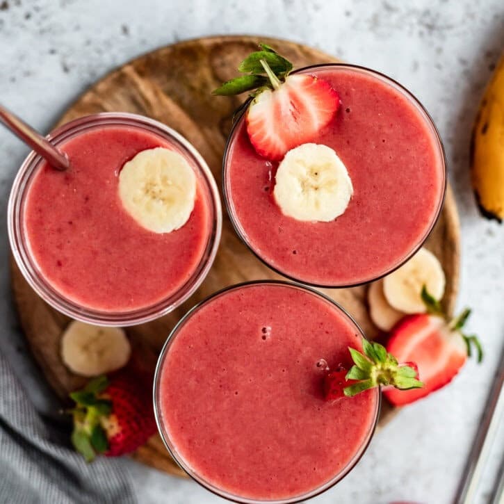 Immune Boosting 4 Ingredient Smoothie