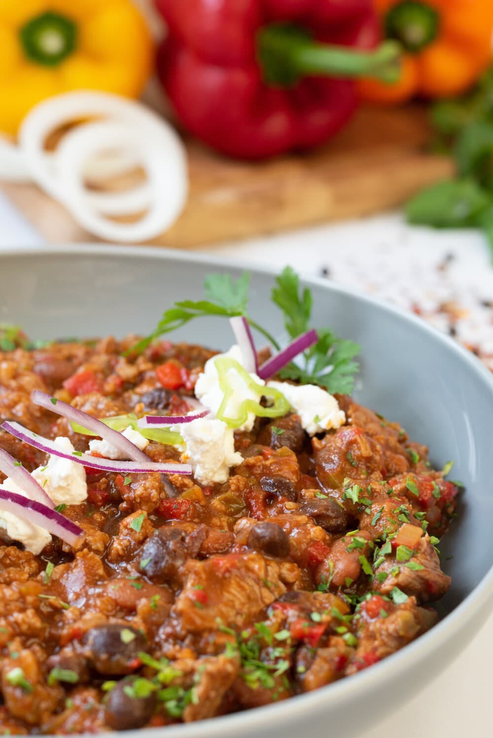 A hearty plated bowl